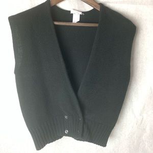 Jolie Vintage Cardigan Sweater Vest Size M
